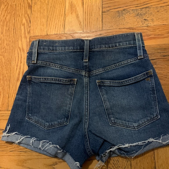 High waisted denim shorts by madewell - Picture 5 of 5